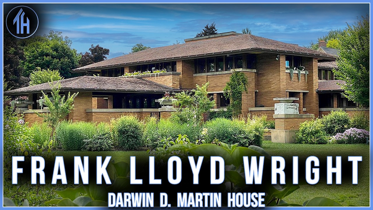 The Frank Lloyd Wright House Built with an Unlimited Budget | Darwin D. Martin House