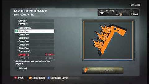 Black ops emblem creation - 1 - Flaming Tomahawk -