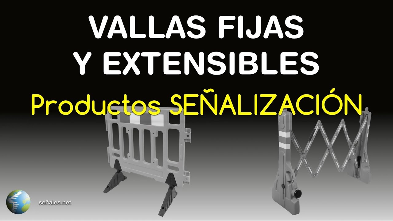 vallas fijas y vallas extensibles 