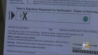 Matching Signature Is Key To Making Sure Mail-In Ballots Are Counted