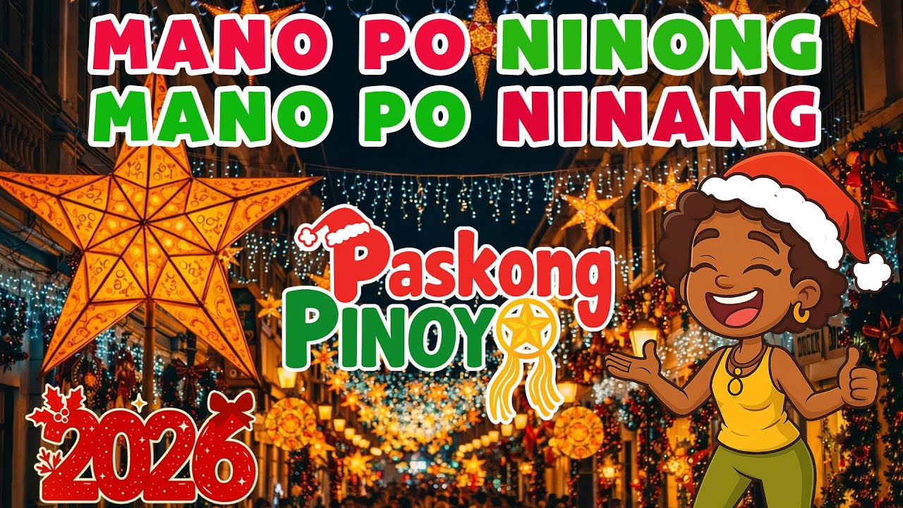 Mano Po Ninong, Mano Po Ninang Filipino Christmas Song(Tagalog) REGGAE Version🎄 Paskong Pinoy🎄