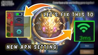 How to Make Your Ping Low | New Low Ping Apn | Lower Your Ping with this Apn to all Networks 2020 screenshot 2