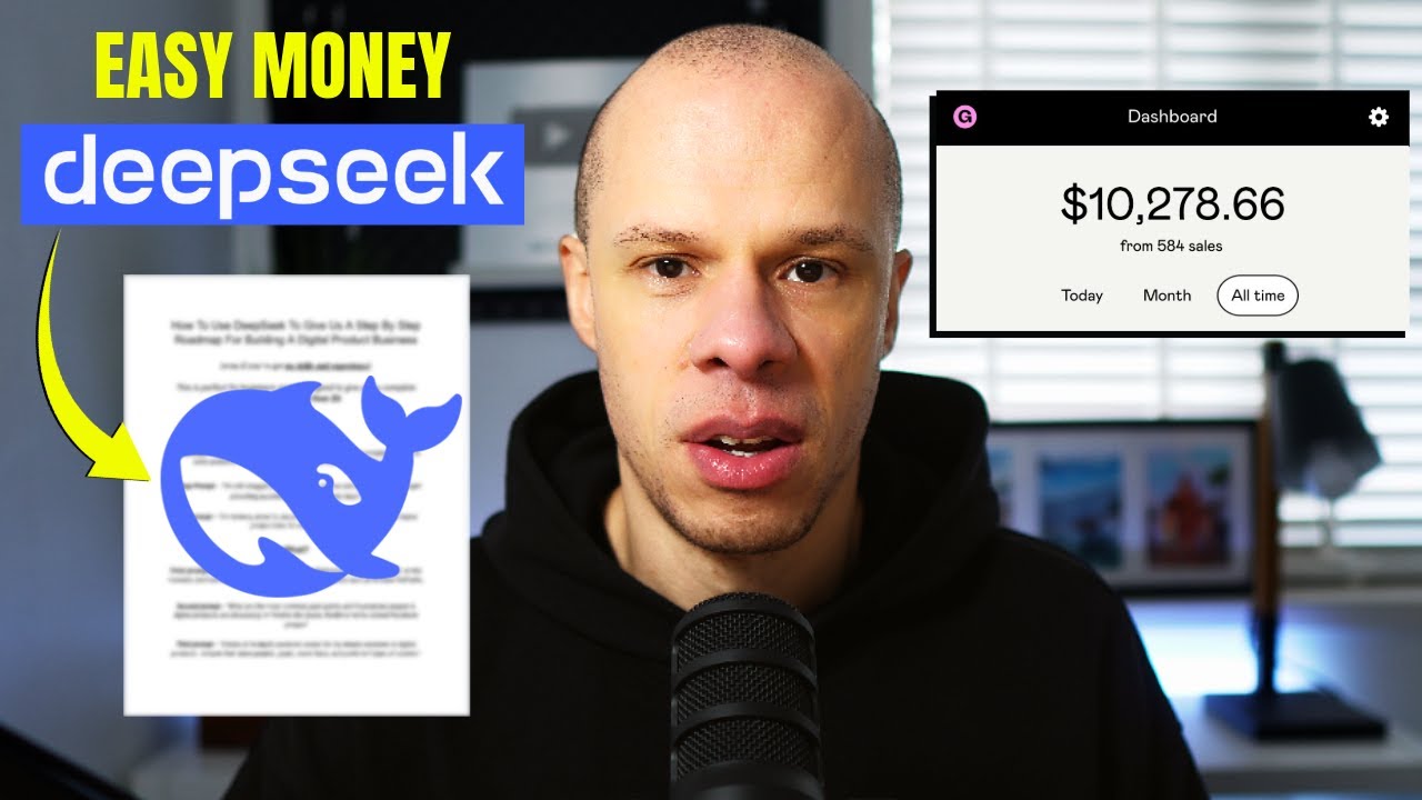 Use DEEPSEEK AI to Sell Digital Products Online ($200+/Day)