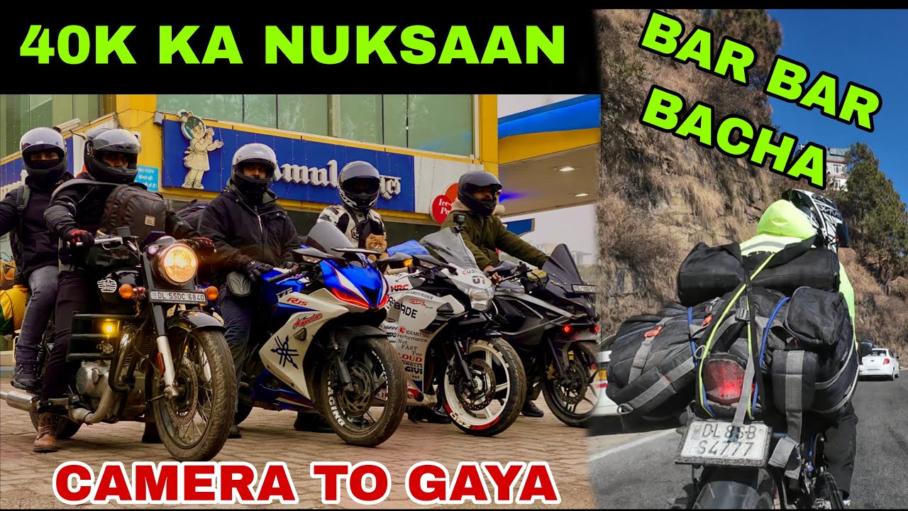 BAAR BAAR BACHA CAMERA || SHIMLA TO RAMPUR || NUKSAAN HOTE HOTE BACH GYA🥶
