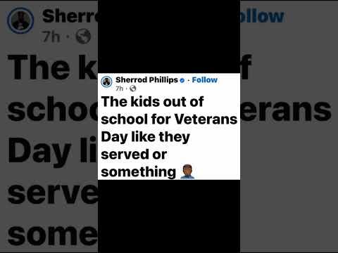No School On Veterans Day?