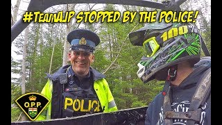 Scenic Northern Ontario Trail Ride + Getting Stopped by the Police - #TeamAJP Trail Vlog 002