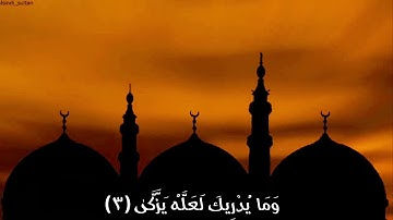 أجمل تلاوة في العالم بصوت القارئ رزكار الكردي سورة عبس