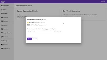 Configure Payment  & Subscription in Demiks Admin (School Management Software)