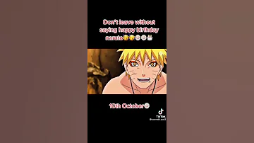 Happy Birthday Naruto!