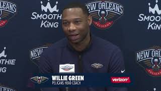Willie Green | Timberwolves vs. Pelicans Postgame Interviews 4/9/2023