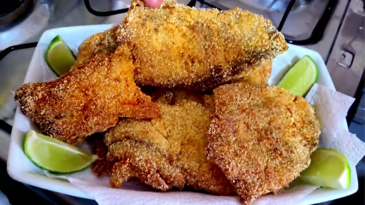 Como fazer Filé de Tilápia Frita Crocante e Sequinho