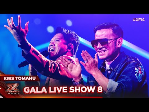 Kris Tomahu - Mama Papa Larang (Judika) - Gala Live Show 8 - X Factor Indonesia 2024