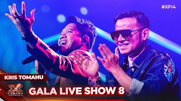 Kris Tomahu - Mama Papa Larang (Judika) - Gala Live Show 8 - X Factor Indonesia 2024