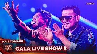 Kris Tomahu - Mama Papa Larang (Judika) - Gala Live Show 8 - X Factor Indonesia 2024