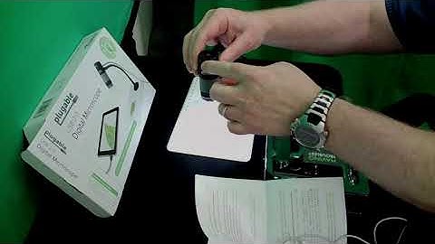 Plugable USB 2 0 Digital Microscope Set Up For Success