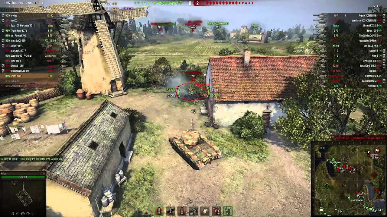 World of Tanks Matching T21