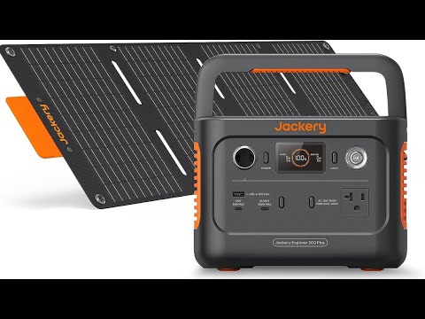 Jackery Explorer 300 Plus + SolarSaga 40W - buy portable Power