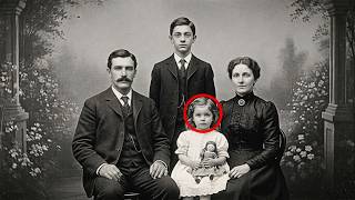 This 1889 Studio Photo Looks Normal — Until You Notice the Chilling Detail on the Child’s Neck