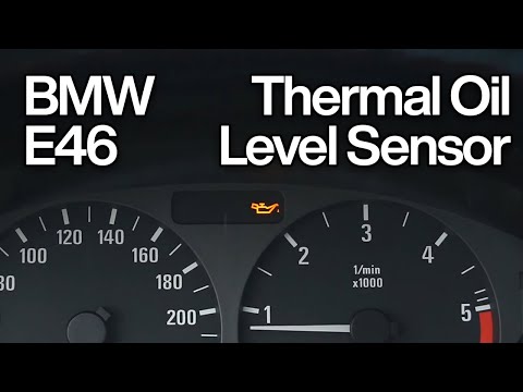 BMW E46 M47N Thermal Oil Level Sensor 318D 320D