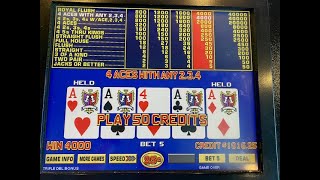 WOOHOO!!! I Hit ACES KICKER on Triple Double Video Poker at the Laughlin River Lodge!!! #shorts