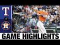 Rangers vs. Astros Game Highlights (5/14/21) | MLB Highlights