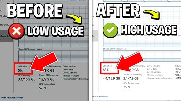 🔧HOW TO FIX LOW GPU USAGE WHILE GAMING! ✅ (FIX LOW FPS & STUTTERS)