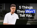 I wish I knew these things before making $32,000 a month.