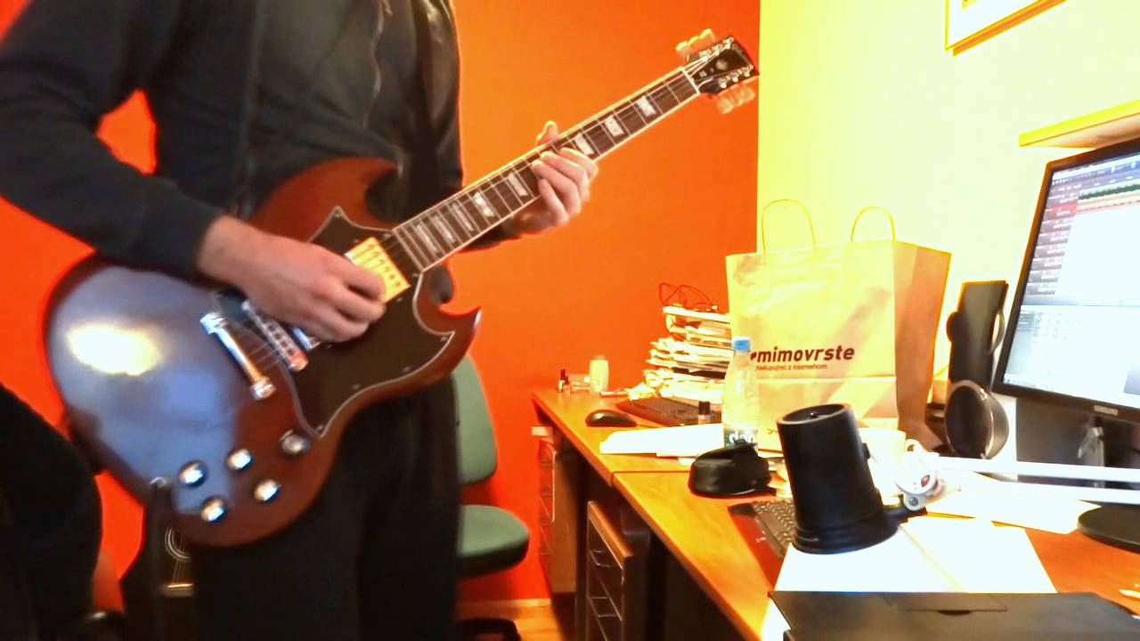 Status Quo - Junior's Wailing cover + Gibson SG