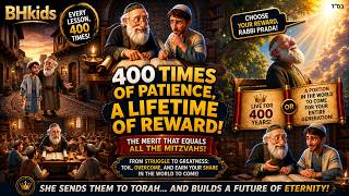 400 Times Of Patience 😇📚| TORAH FOR KIDS AI