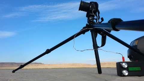 Nikon d70 arduino Intervalometer in action!