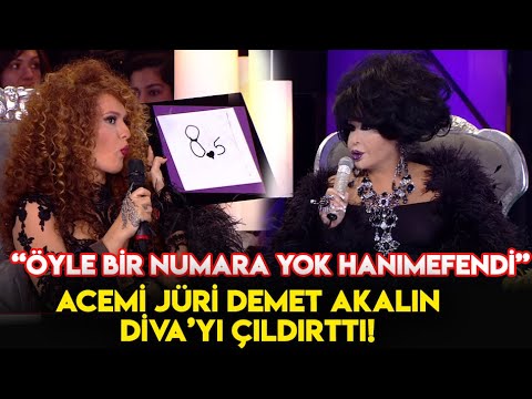 Acemi Jüri Üyesi Demet Akalın, Bülent Ersoy'u Çıldırttı! ÖYLE BİR NUMARA YOK! Popstar