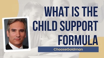 What Is The [Child Support Formula] - ChooseGoldman.com