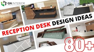 Reception Desk Design Ideas || Office Front Desk Design
