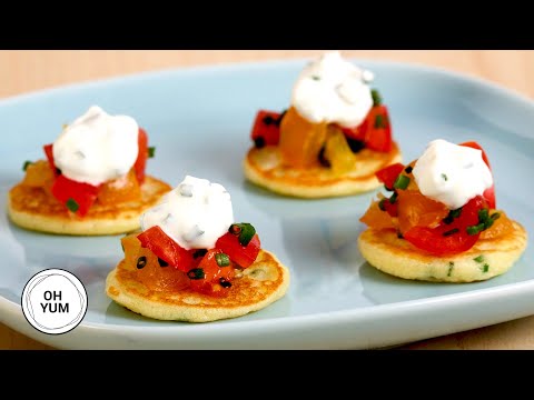 How to Make Mini Pancake Appetizers!