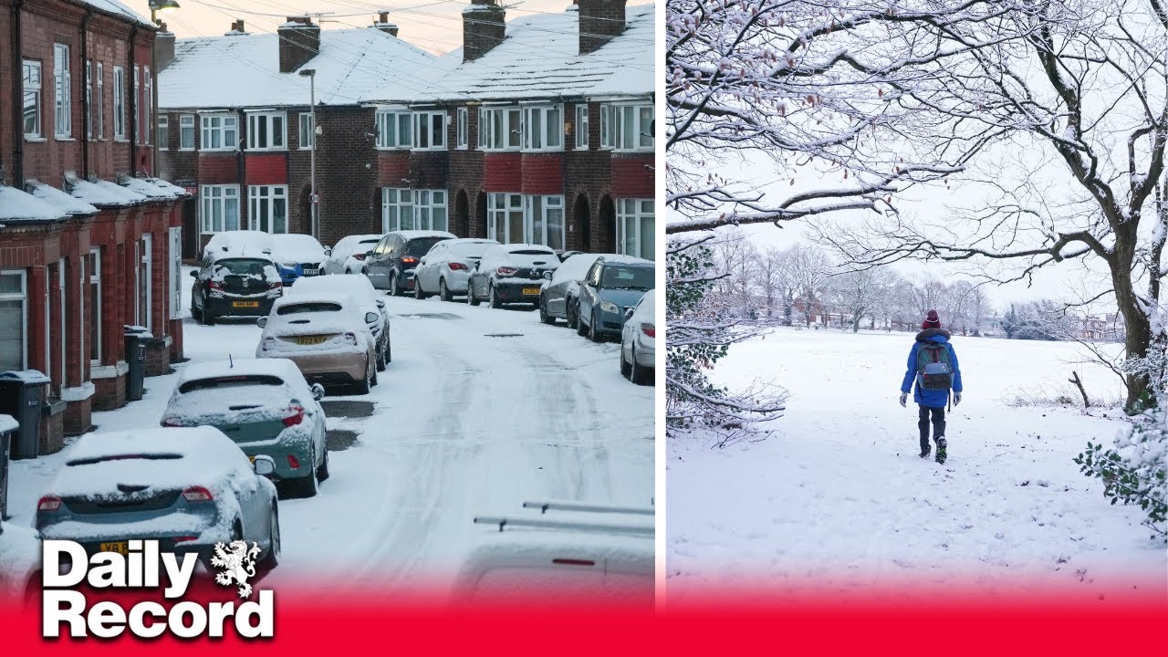 Arctic blast brings snow and freezing temperatures to UK before wet and ...