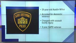 Police officer on administrative leave - and out on bond - after arrested for domestic violence