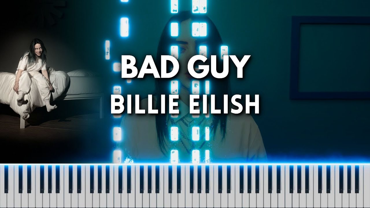 Bad Guy by Billie Eilish - Piano Cover (FREE MIDI)