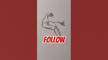 How to draw Arm flexing 💪 || Jmarron
