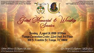 Joint Memorial  & Worship  Service