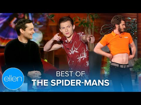 Best of the spider-mans on 'the ellen show' | ellen