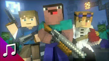 Vanze - Survive feat. Neon Dreams (Music Video) Animation Minecraft