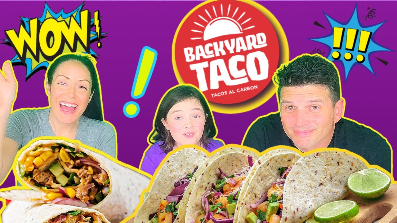 Trying The Best Tacos Ever, featuring Backyard Taco Taco Tuesday