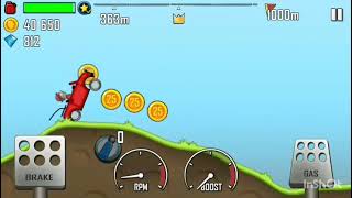PART 1 FINGER SOFT HILL CLIMB RACING  HILL CLIMBER COLLECTING COINS TO BUY ALL  CARS IN FULL VIDEO screenshot 3