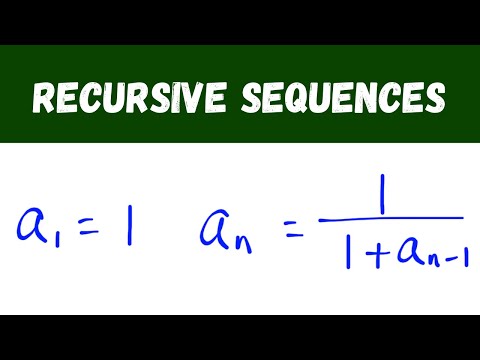 Finding the Terms of a Recursive Sequence