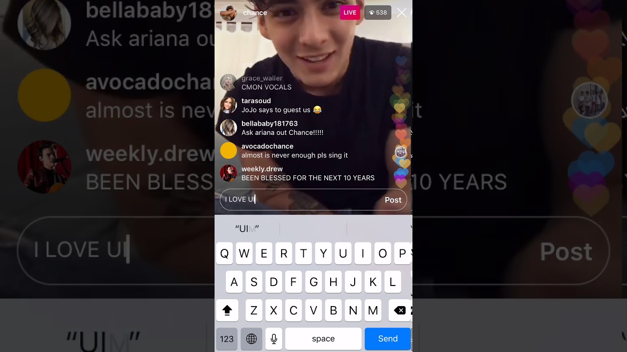 Chance Perez Live (01.31.19) part 4