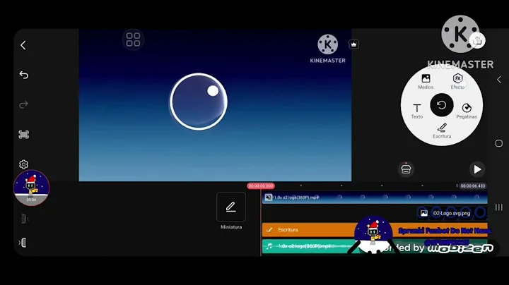 O2 logo remake kinemaster speedrun be like speed x16👍