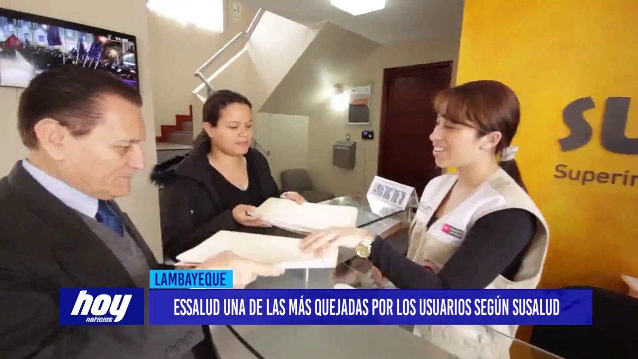 videos peruanos comicos Chiclayo: Essalud una de las más quejadas por usuarios según Susalud