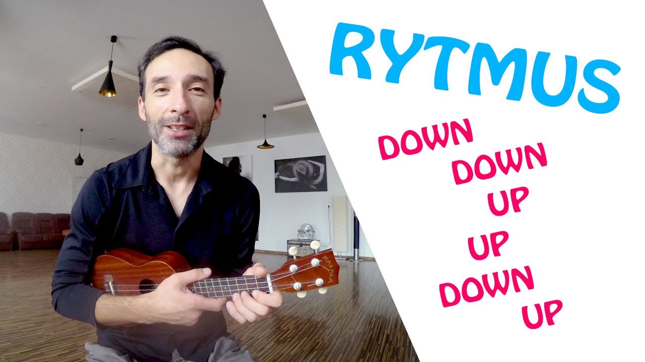 Škola UKULELE - NAJUŽITOČNEJŠÍ rytmus v pravej ruke  |  rytmus tzv. 