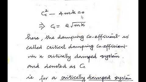 sa3 module6 (3) damped free vibration of SDOF system