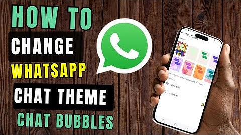 How to Change WhatsApp Chat Theme |Chat bubbles (2025) Quick guide